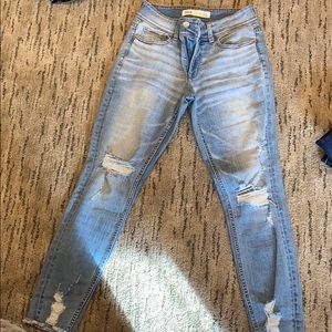 bKE gabby curvy fit high rise, skinny ankle